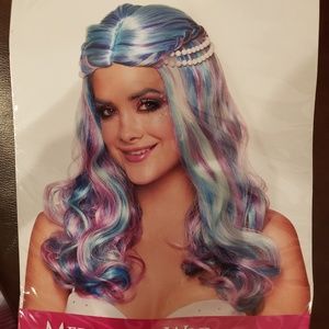 Mermaid wig